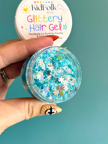 Ice Princess Glittery Hair Gel