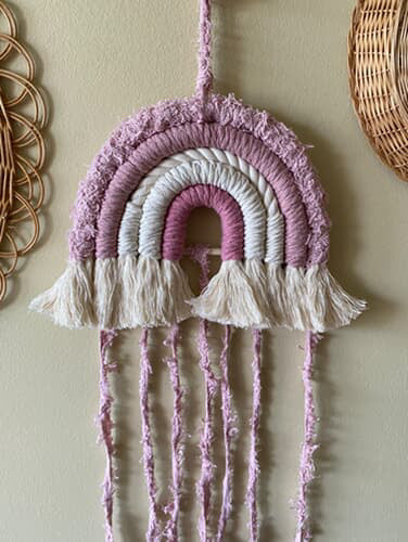 Rainbow Hair Clip Holder