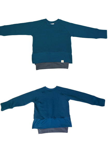 Moroccan Blue Crewneck Sweater