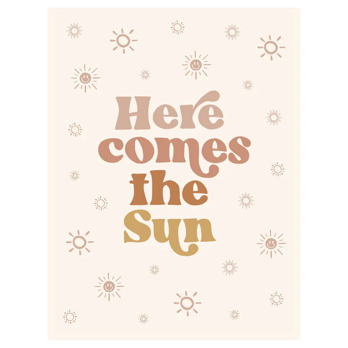 Here Comes The Sun Banner (36X26)