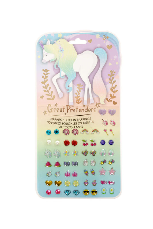 Whimsical Unicorn Sticker Earrings
