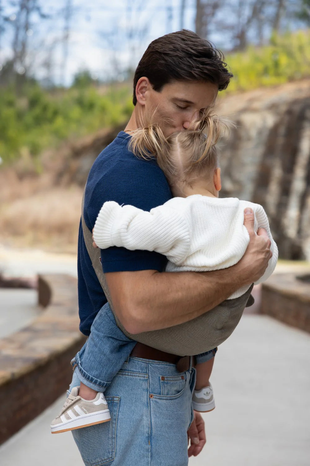 The Monarch Toddler Sling - Stone Sage