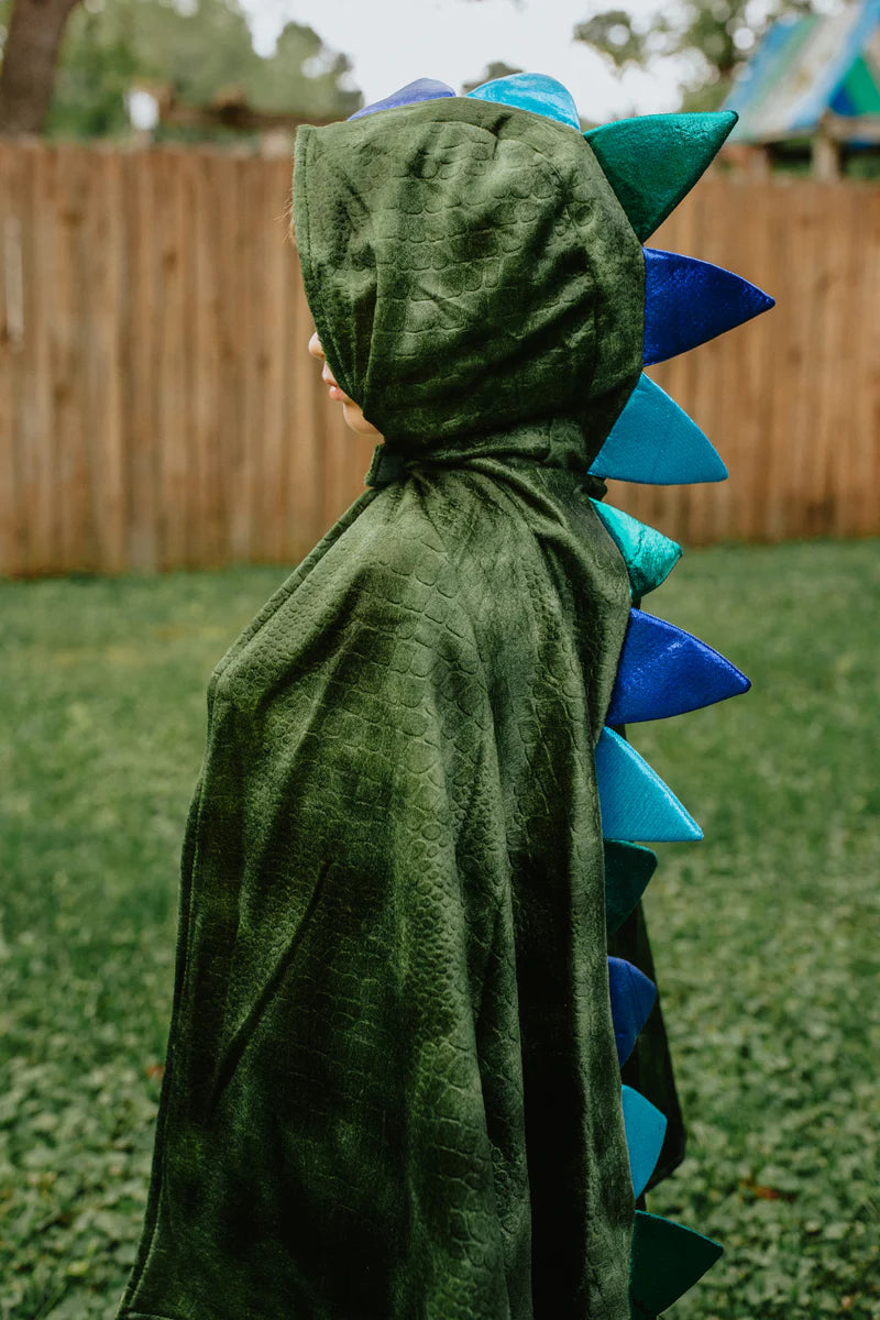 Green Dragon Cape with Claws (5-6 Years)