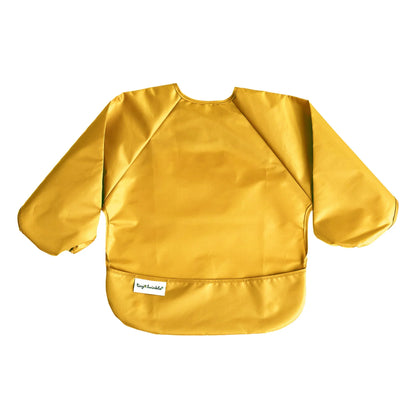 Full Sleeve Bib 2 Pack - Taupe and Dandelion (6-24 Months)