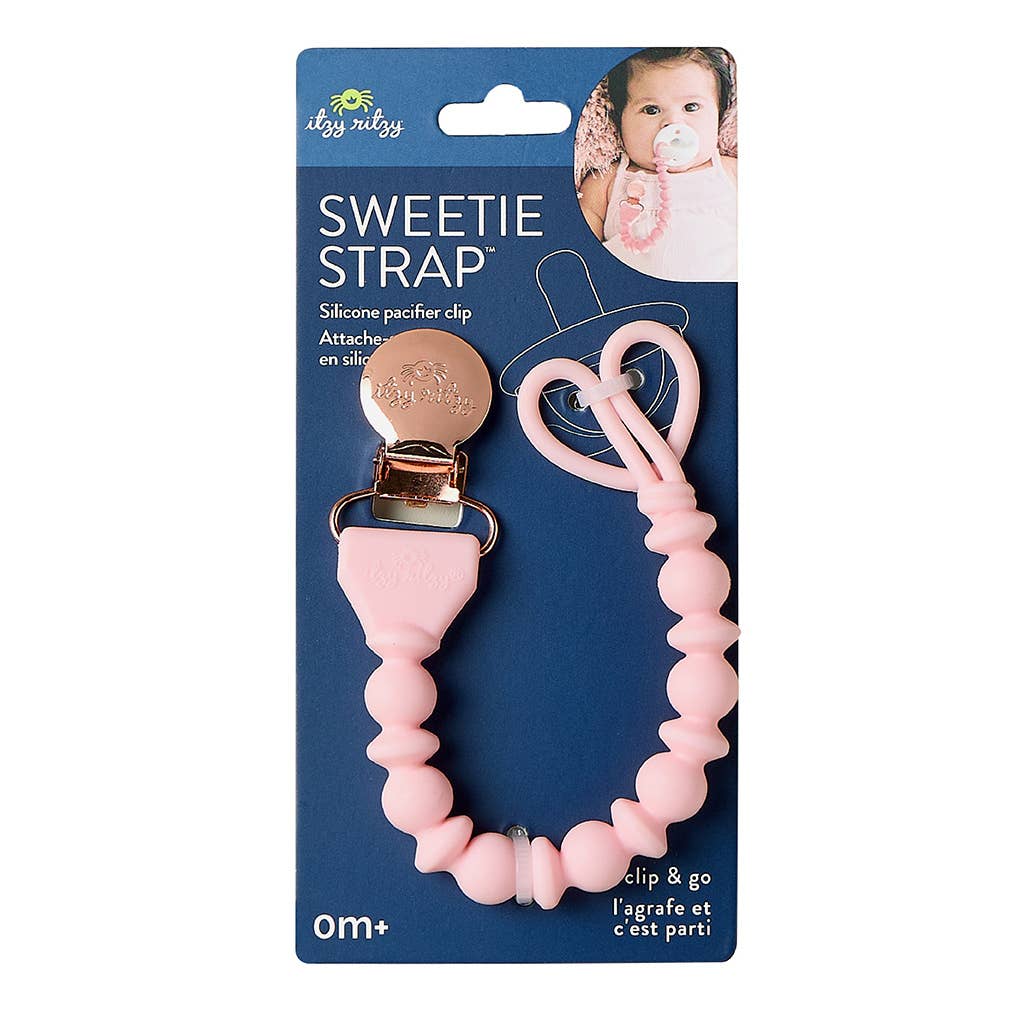Sweetie Strap™ - Beaded Pacifier Clip
