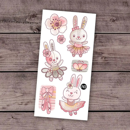 Ballerina Bunnies Tattoos