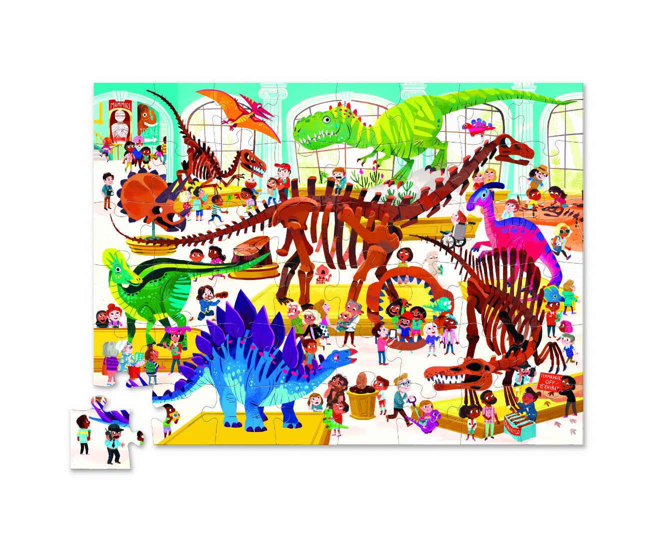 Day at the Dinosaur Museum 48-pc