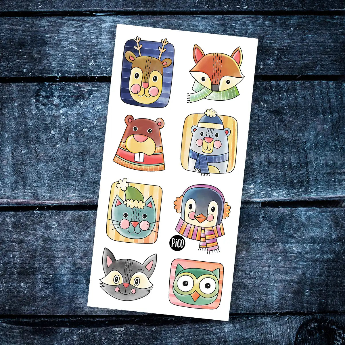 Winter Animals Tattoos