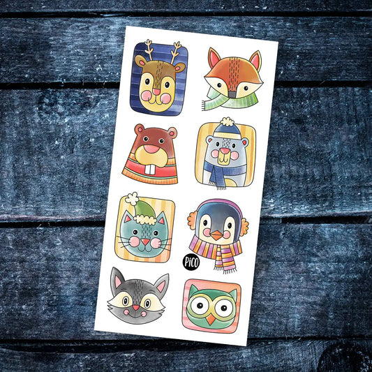 Winter Animals Tattoos