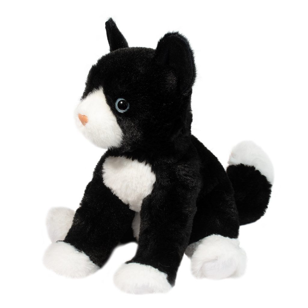 Beckie Soft Black & White Cat
