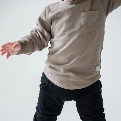 Long Sleeve Short - Mushroom