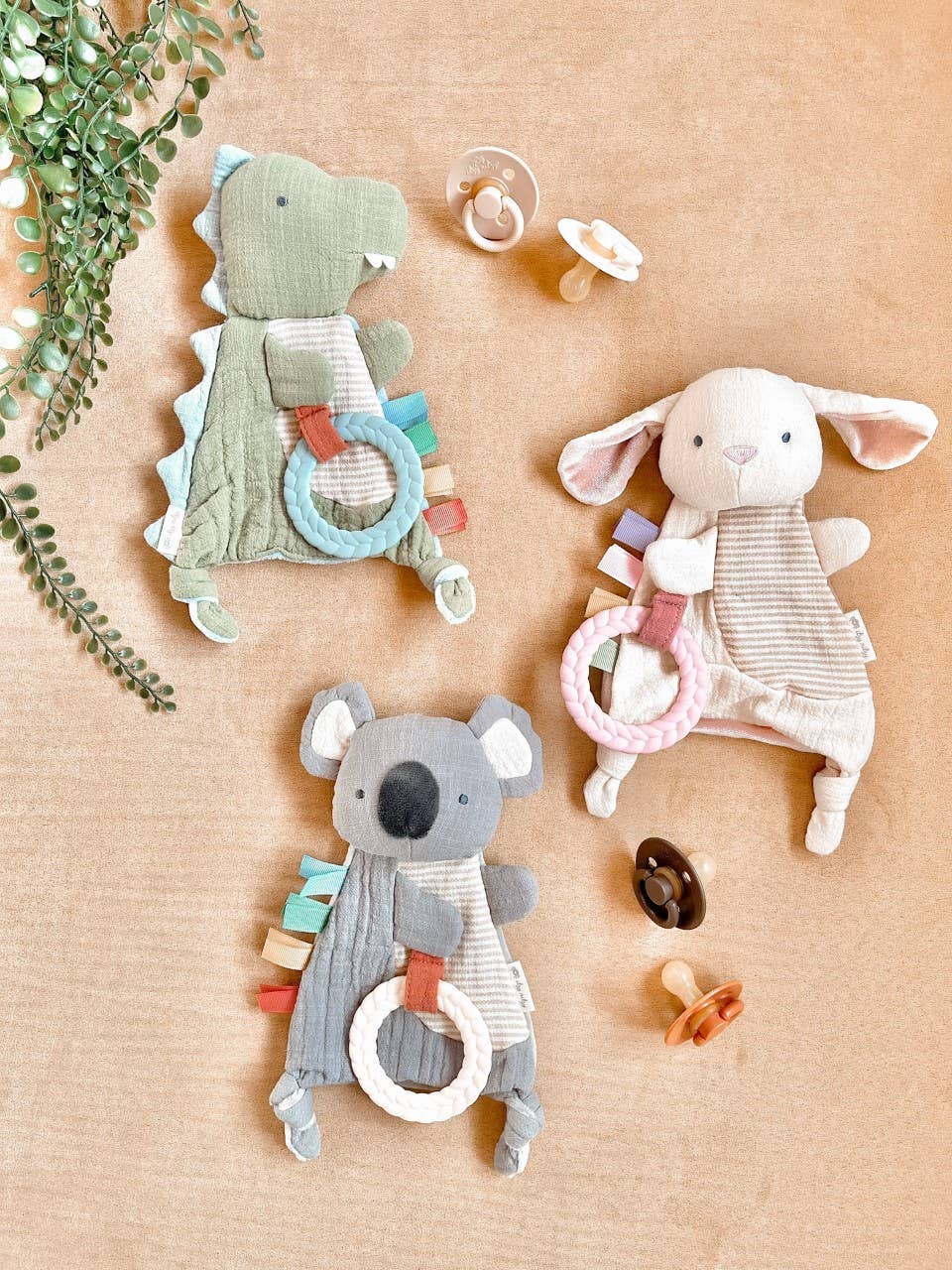 Bitzy Crinkle™ Sensory Toy With Teether: Koala