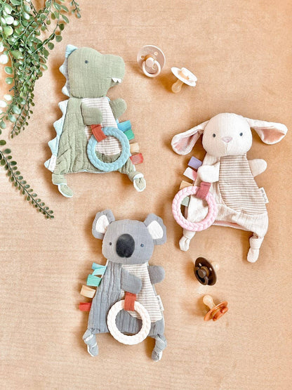 Bitzy Crinkle™ Sensory Toy With Teether: Koala