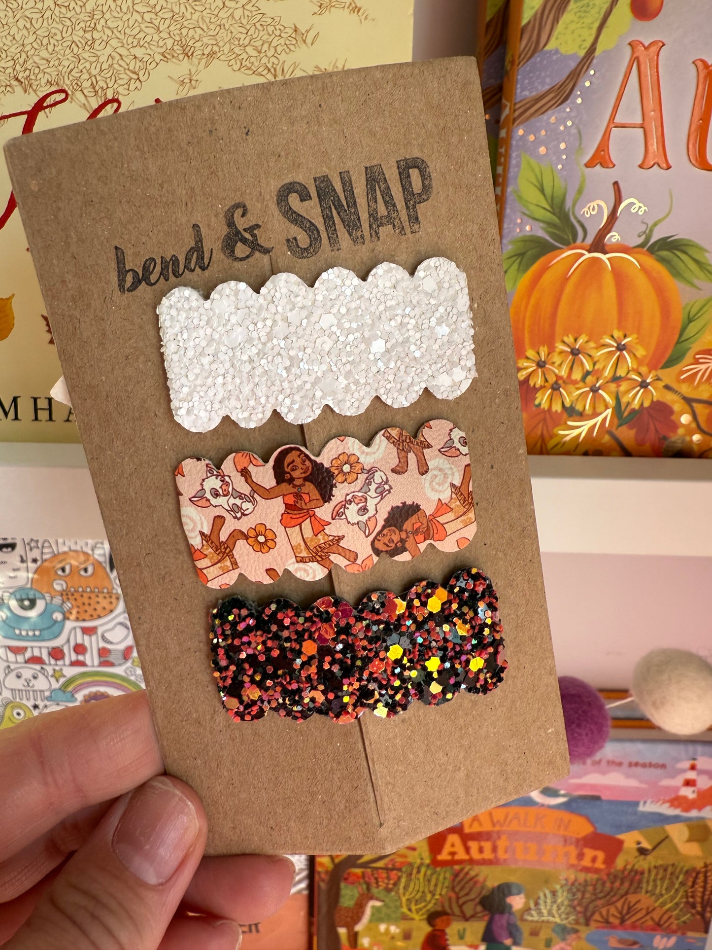 Halloween 3 Pack Snap Clip