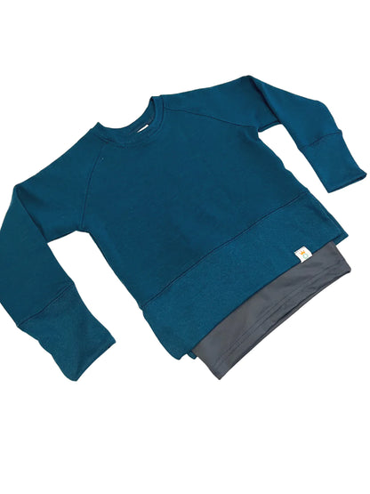 Moroccan Blue Crewneck Sweater
