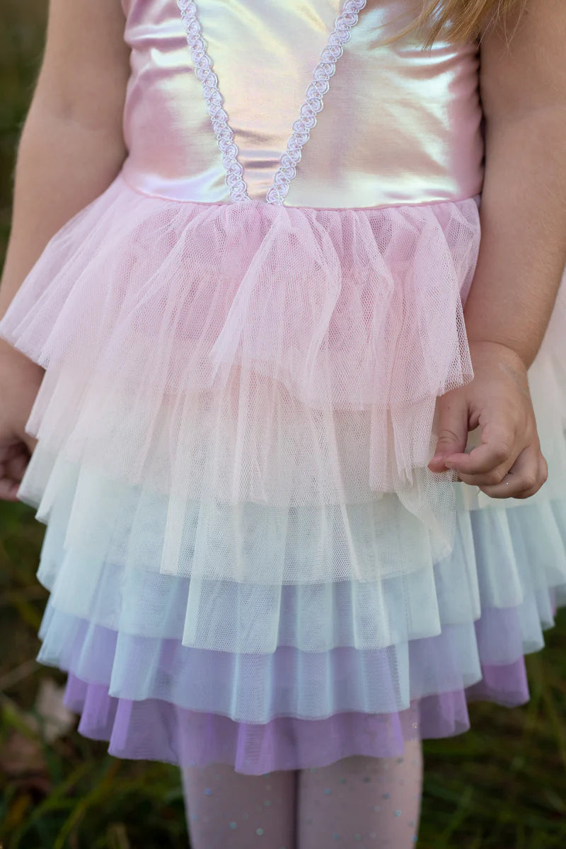 Rainbow Ruffle Tutu Dress (5-6 Years)