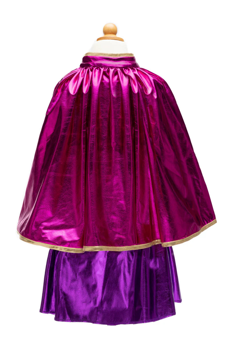 Superhero Star Dress, Cape & Headpiece (5-6)