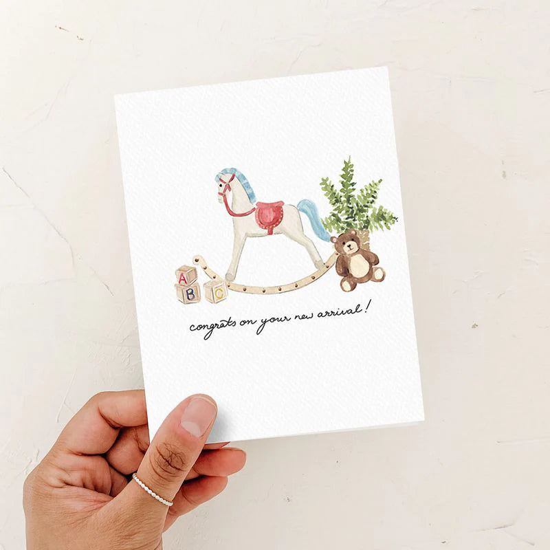 New Arrival Baby Card