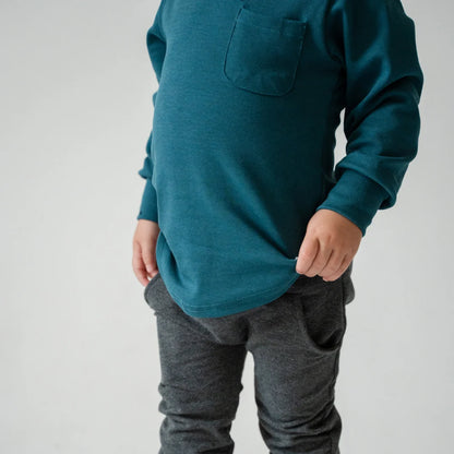 Long Sleeve Short - Teal