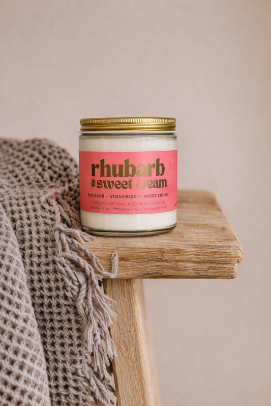 Rhubarb & Sweet Cream