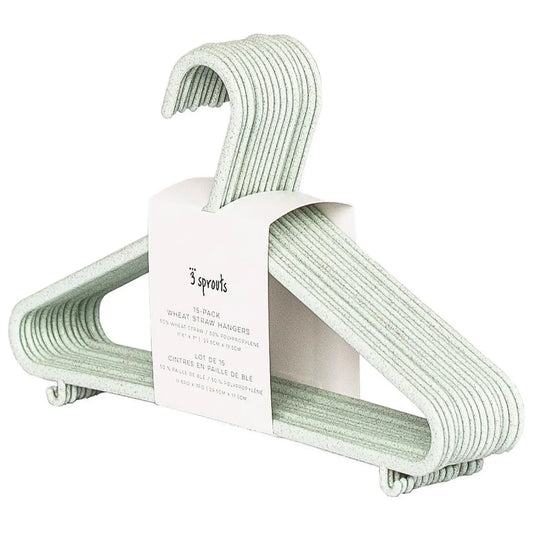 Wheat Straw Hangers - Speckled Green