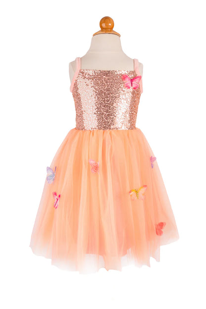 Butterfly Bliss Dress Peach
