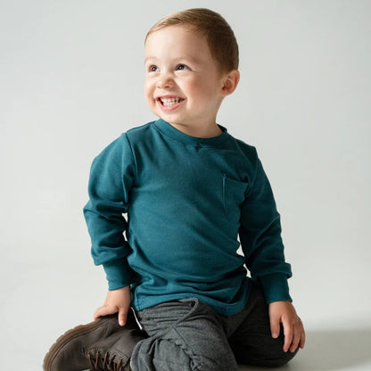 Long Sleeve Short - Teal