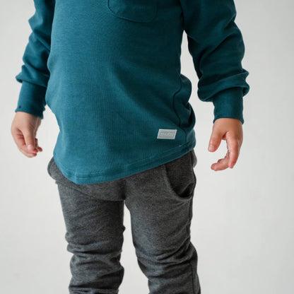 Long Sleeve Short - Teal