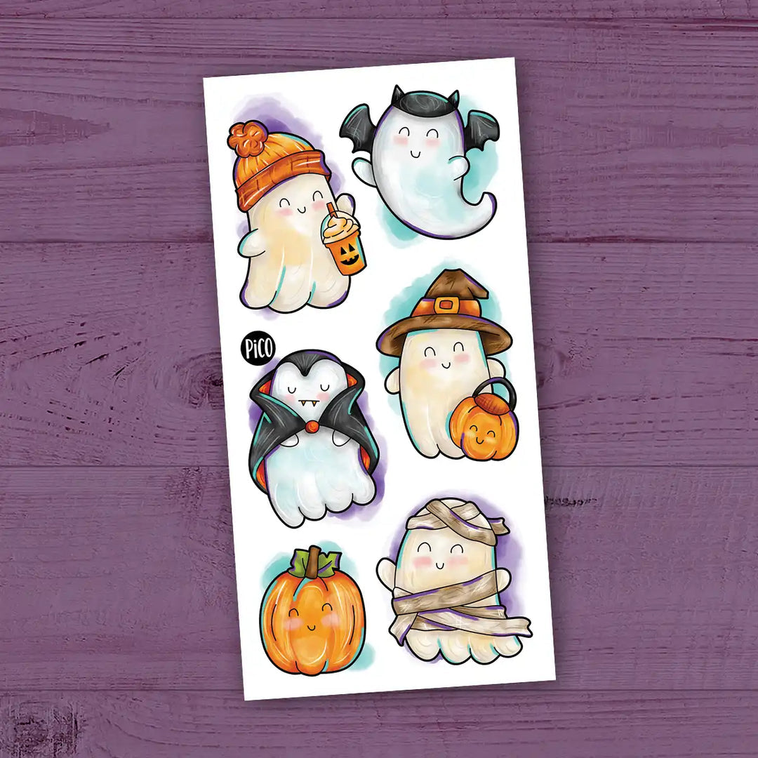 Halloween Ghosts Tattoos