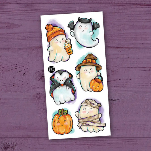 Halloween Ghosts Tattoos