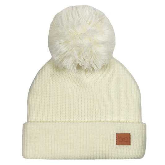 PomPom Toque - Ivory