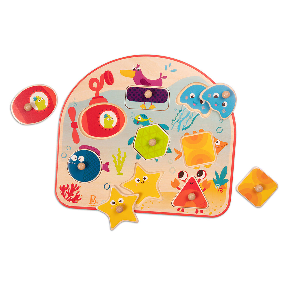 Sea Treasures Wooden Puzzle