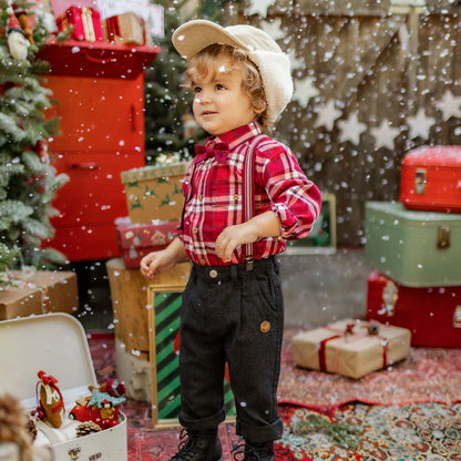 Red Plaid Button Up Flannel