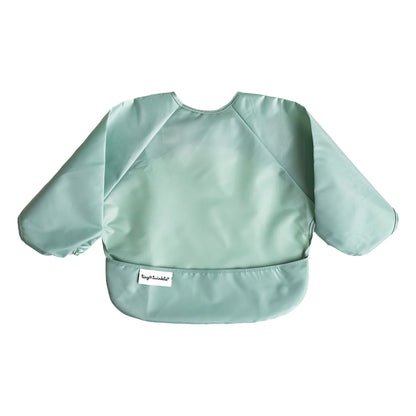 Full Sleeve Bib 2 Pack - Sage & Charcoal (2-4 Years)