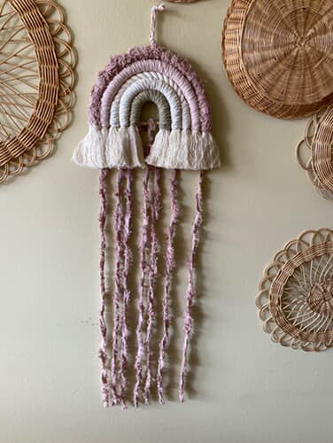 Rainbow Hair Clip Holder