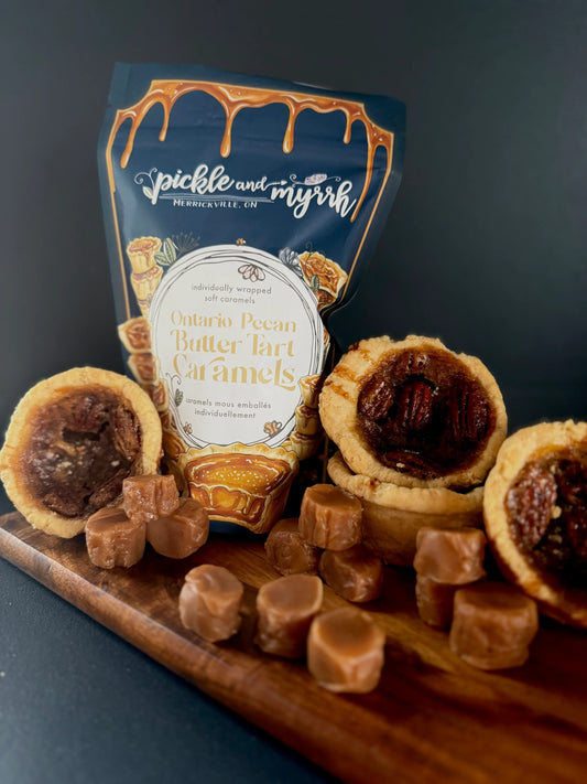 Ontario Pecan Butter Tart Caramels