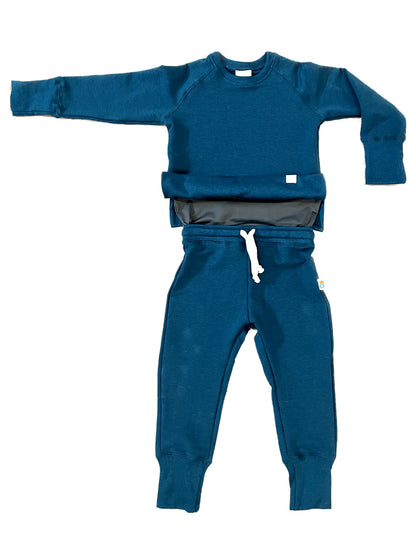 Moroccan Blue Crewneck Sweater