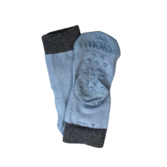 Steel Blue Gripper Socks