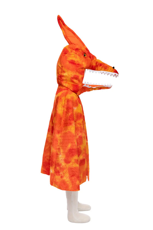 Orange Grandasaurus Pterodactyl Cape (4-6 Years)