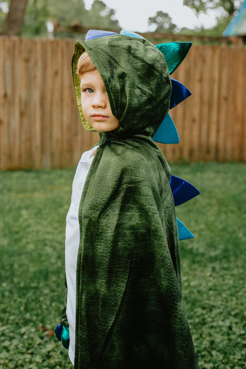 Green Dragon Cape with Claws (5-6 Years)