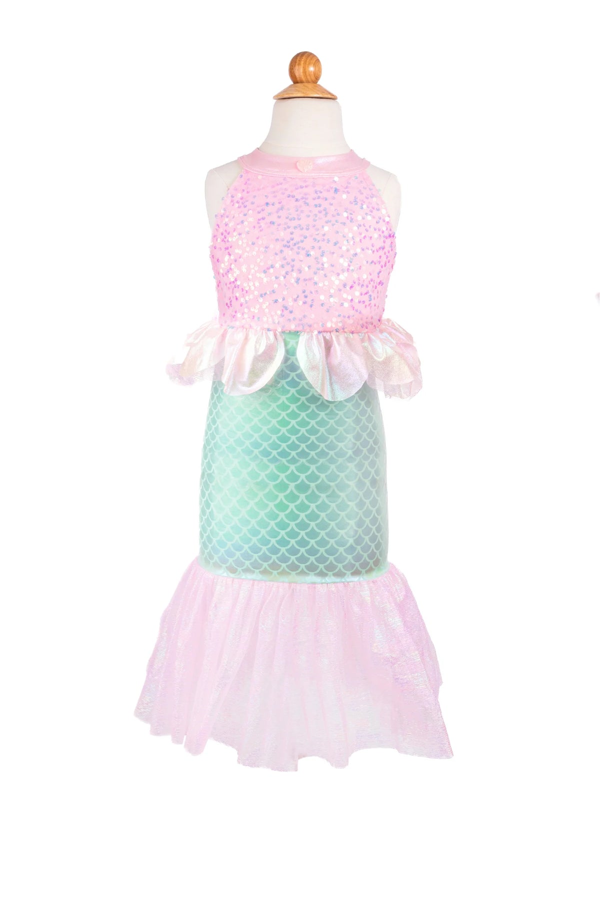 Misty Mermaid Dress Pink/Blue