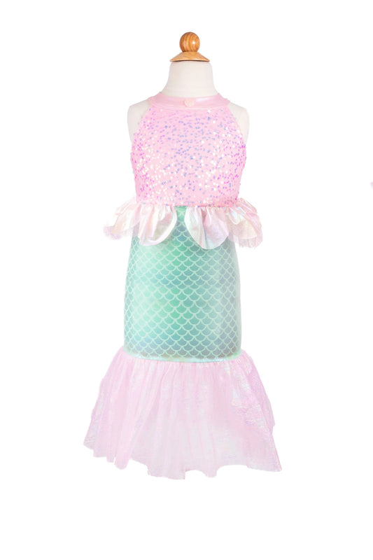 Misty Mermaid Dress Pink/Blue