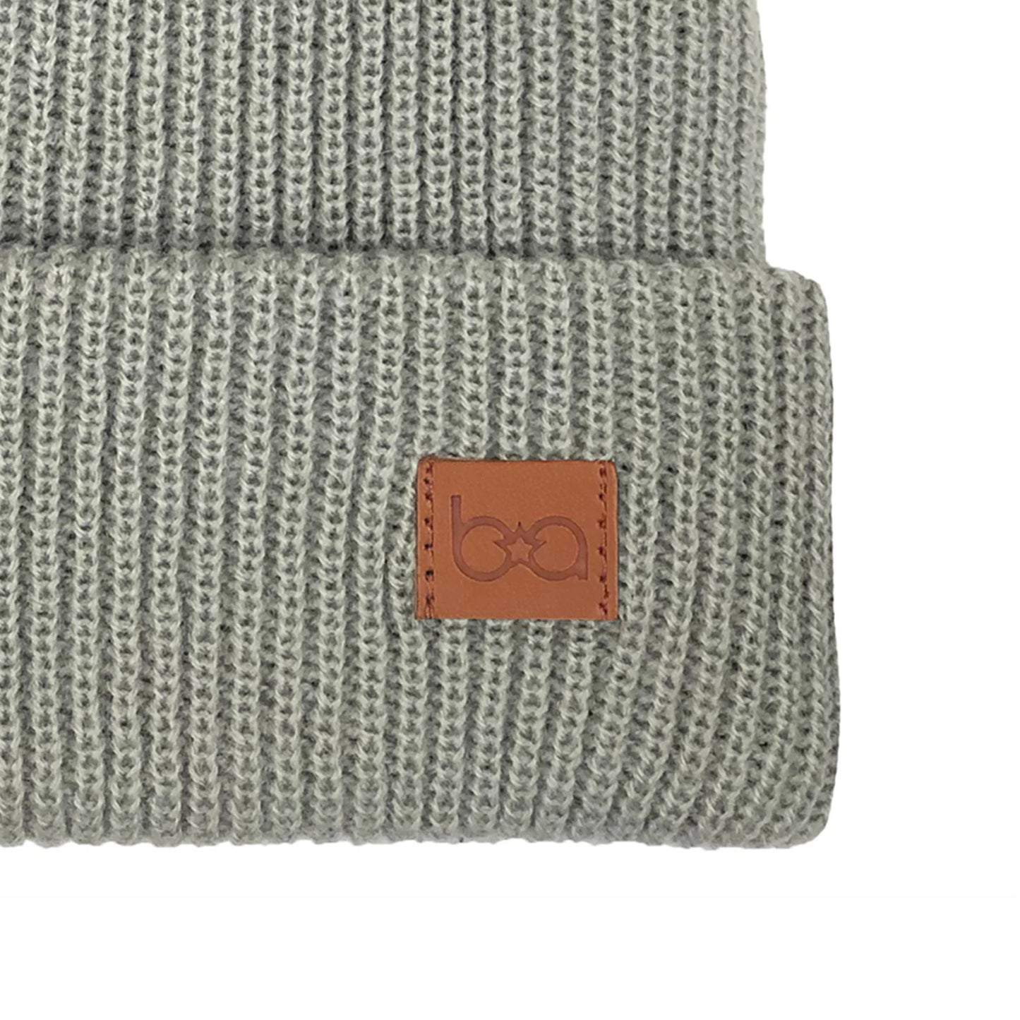 PomPom Toque - Light Grey