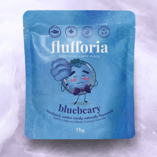 Bluebeary | Blueberry Organic Cotton Candy | Natural Flavors