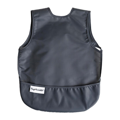 Apron Bib 2 Pack - Sage & Charcoal (2-4 Years)