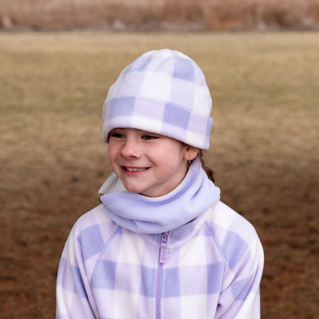 Kids Fleece Neck Warmer | Lavender