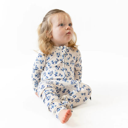 Bluebell- Footless Sleeper with Fold-Over Cuffs