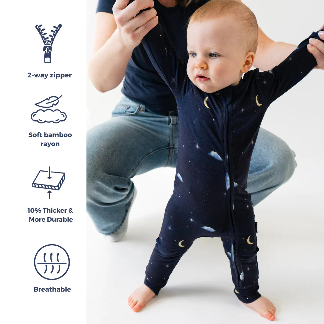 Sweet Dreams- Footless Sleeper with Fold-Over Cuffs