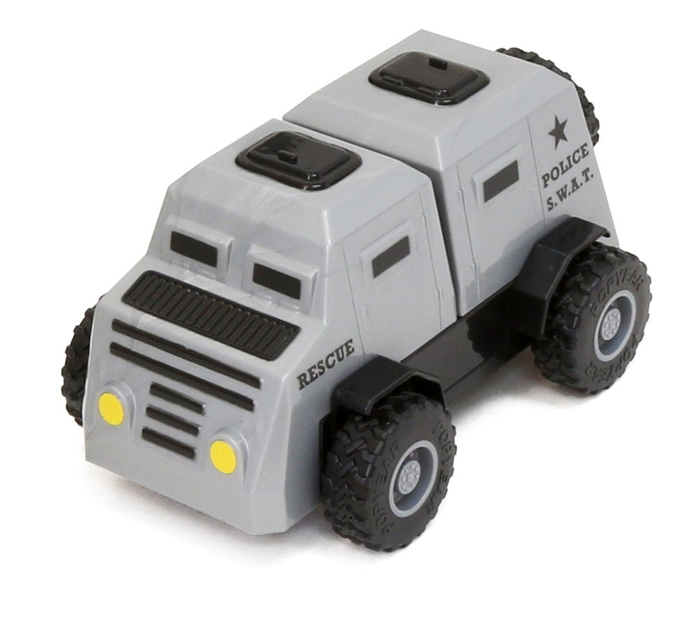 Magnetic Build-A-Truck – Fire and Rescue