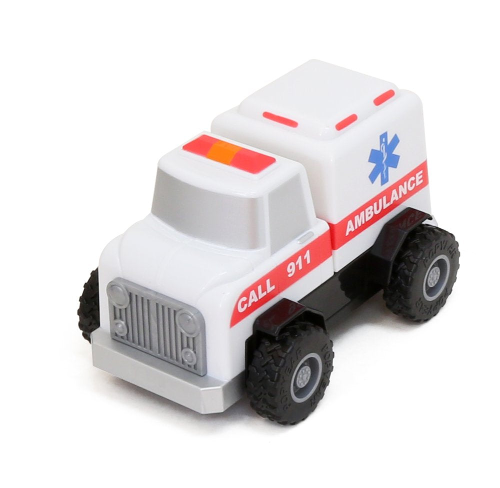 Magnetic Build-A-Truck – Fire and Rescue